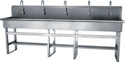 SANI-LAV 510FB WASH STATION 100 IN L 20 IN W 18 IN H