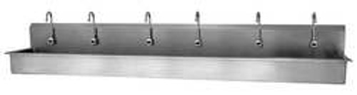 SANI-LAV 512WBL WASH STATION 120 IN L 20 IN W 18 IN H