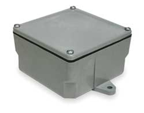 CANTEX 5133709 ELECTRICAL BOX,PVC,4.396X4.396X4.50