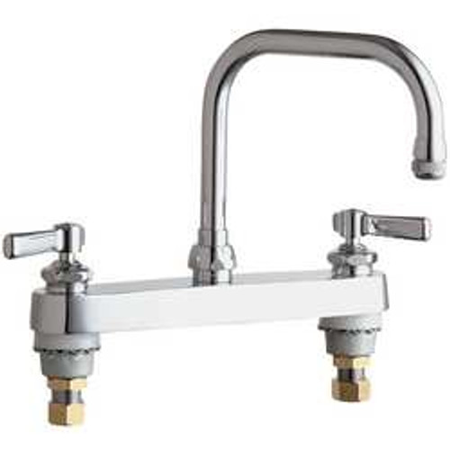 CHICAGO FAUCETS 527-ABCP GN KITCHEN FAUCET 2.2 GPM 6-1/4IN SPOUT
