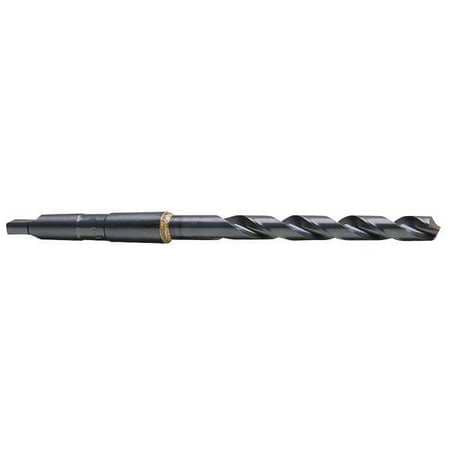 CHICAGO-LATROBE 53144 TAPER SHANK DRILL 11/16 #2MT BLK OXIDE