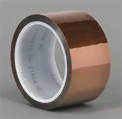 3M PREFERRED CONVERTER 5413-15C428 FILM TAPE POLYIMIDE AMBER 1 IN X 36 YD.