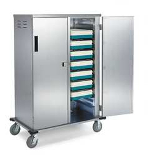 LAKESIDE 5710 TRAY DELIVERY CART STAINLESS 35X56X48 LAKESIDE 5710 TRAY DELIVERY CART STAINLESS 35X56X48