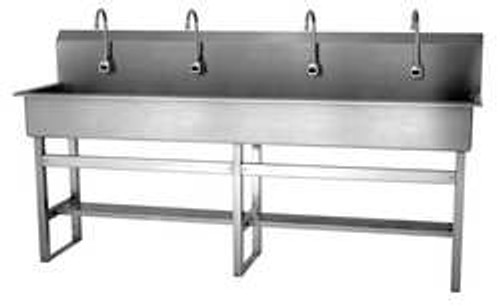 SANI-LAV 58FAL WASH STATION 80 IN L 20 IN W 45 IN H