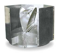 DAYTON 5JKF5 DISCHARGE CAP 26 IN H 29 IN W 29 IN D