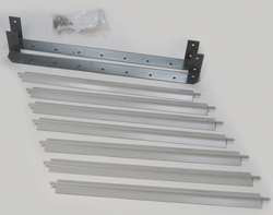 DAYTON 5ZKE2 LOUVER SET GRAY 15-5/8 IN H VERTICAL