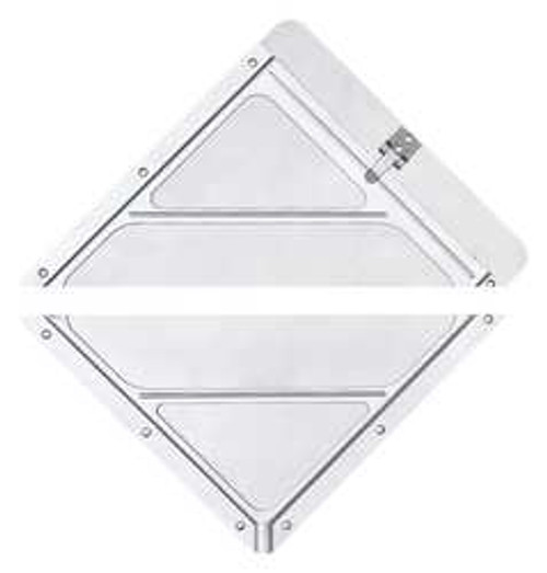 BRADY SPC ABSORBENTS 60142 PLACARD HOLDER 14INHX12-1/2INW ALUMINUM