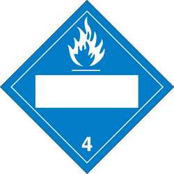 BRADY SPC ABSORBENTS 60382 VEHICLE PLACARD