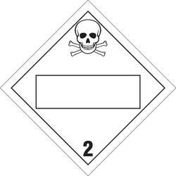 BRADY SPC ABSORBENTS 60421 VEHICLE PLACARD