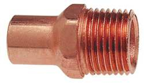 NIBCO 6042 1 ADAPTER WROT COPPER FTG X M 1 IN 1 IN
