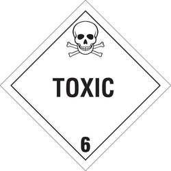 BRADY SPC ABSORBENTS 60435 DOT CONTAINER PLACARD 10-3/4 LABEL W