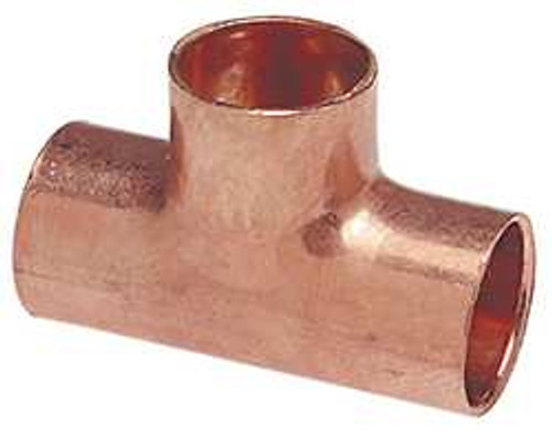 NIBCO 611RR 11/2X1/2X11/2 REDUCING TEE WROT COPPER C X C X C NIBCO 611RR 11/2X1/2X11/2 REDUCING TEE WROT COPPER C X C X C