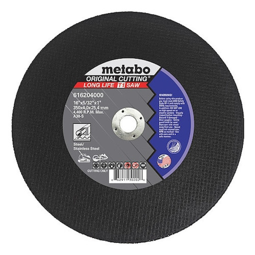 METABO 616367000 20" X 3/16' X 1' CW A30V