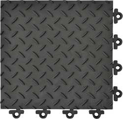 NOTRAX 621S1212BL MODULAR ANTIFATIGUE MAT 12 IN.X12 IN.