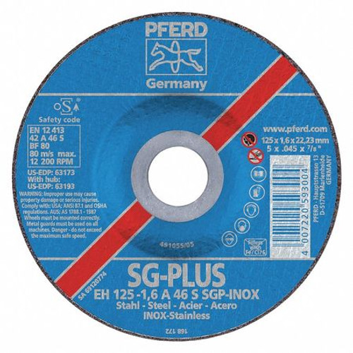 PFERD 63173 CUT OFF WHEEL,T27,5" X.045"