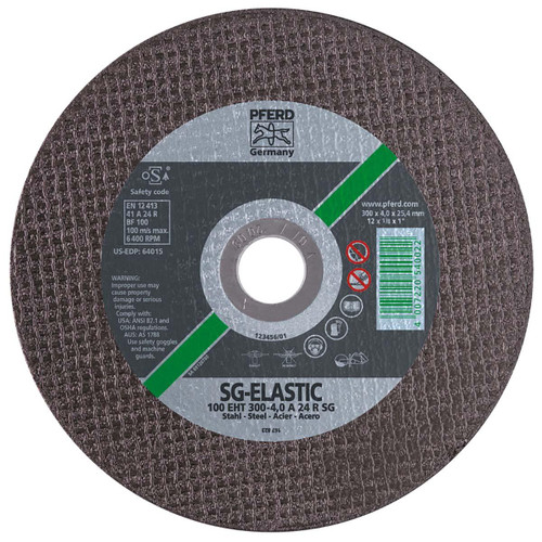 PFERD 63843 CUT-OFF WHL,DIAMOND BORE,TYPE 1,8"X1/8"