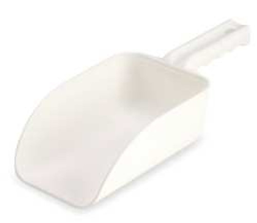 REMCO 64005 32 OZ WHITE POLYPROPYLENE FLAT BOTTOM SC