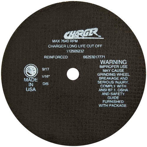 NORTON 66253017771 T1 8X1/16X5/8 CHR LL 25/MIN.