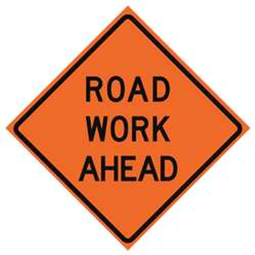USA-SIGN 669-C/36-NRVFO-RW TRAFFIC SIGN ROAD WORK AHEAD H 36 IN. USA-SIGN 669-C/36-NRVFO-RW TRAFFIC SIGN ROAD WORK AHEAD H 36 IN.