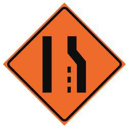 USA-SIGN 669-C/48-SBFO-RS G7244 TRAFFIC SIGN RIGHT LANE SYMBOL 36 
