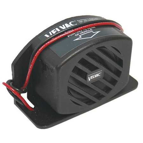 VELVAC 697107 BACK UP ALARM 107DB BLACK 2-7/16 IN H