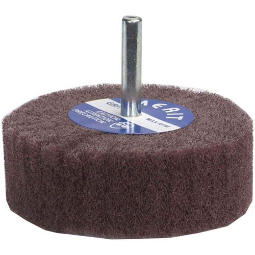MERIT ABRASIVES 69957399202 2" DIAM X 1" FACE WIDTH, VERY FINE ALUMI