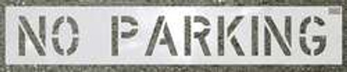 C.H. HANSON 70001 STENCIL,NO PARKING,12 X 54 IN. C.H. HANSON 70001 STENCIL,NO PARKING,12 X 54 IN.