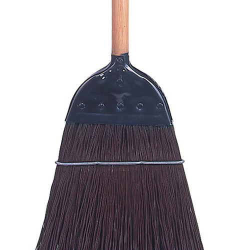 WEILER CORPORATION 70325 METAL CAP UPRIGHT BROOM BROWN POLY FILL 
