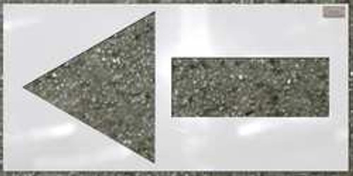 C.H. HANSON 70470 STENCIL,STRAIGHT ARROW