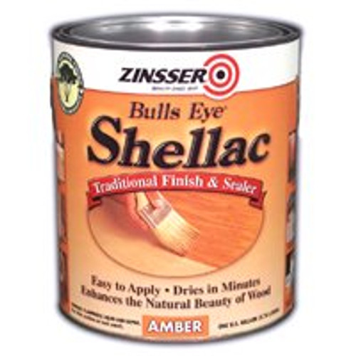 ZINSSER 704H SHELLAC SEALR FNSH AMBER QUART