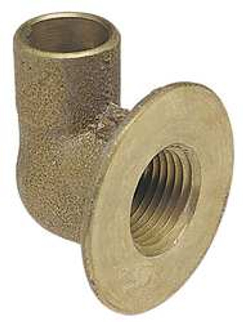 NIBCO 708 1/2 FLANGED SINK ELBOW 90 CAST BRONZE