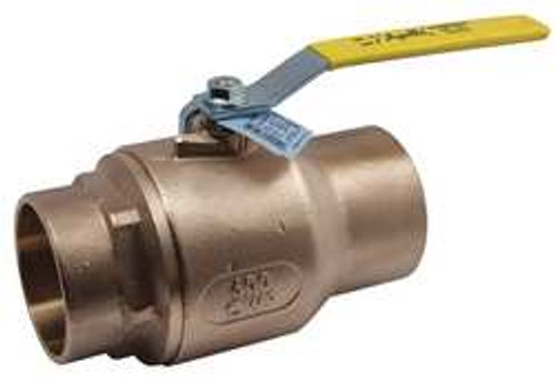 APOLLO 70LF24901 LF BRONZE BALL VALVE SOLDER 2-1/2 IN