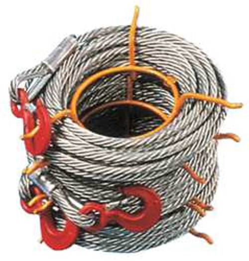 GRIPHOIST 7121090150k WINCH CABLE ALLOY STL 5/16 IN X 150 FT.
