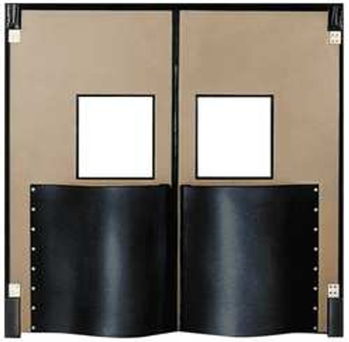 CHASE 7296XDBEI G4690 SWINGING DOOR 8 X 6FT BEIGE POLYET