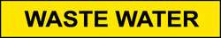 BRADY SPC ABSORBENTS 7302-1 D3507 PIPE MARKR WASTE WATER Y 2-1/2TO7-