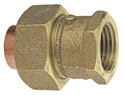 NIBCO 7333 3/4 FITTING UNION CAST BRONZE C X FNPT