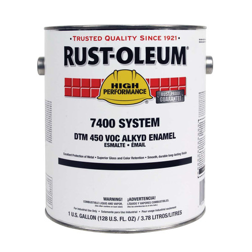 RUST-OLEUM 7406408 1 GAL YELLOW GLOSS FINISH INDUSTRIAL ENA