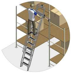 COTTERMAN 7406A5-B C1 P3 KIT DUAL TRACK LADDER W/BRAKE 85 TO 95 IN L