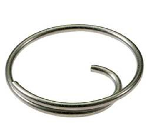 LUCKY LINE PRODUCTS 7520050 KEY RING STEEL SILVER PK50