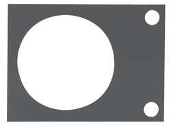 RICE LAKE WEIGHING SYSTEMS 75819 SCALE FLOOR ANCHOR PLATE,GRAY,ENAMEL,PK2