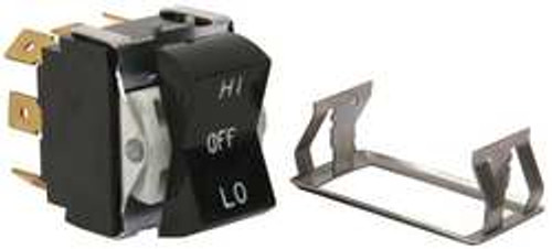 BLODGETT 7636 SWITCH ROCKER 3PDT BLACK BLODGETT 7636 SWITCH ROCKER 3PDT BLACK