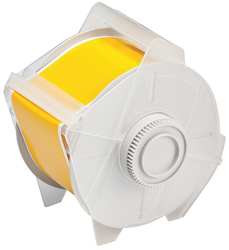 BRADY SPC ABSORBENTS 76701 TAPE,YELLOW,100 FT. L,4 IN. W