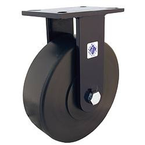 RWM 76-FST-0830-R KINGPINLESS PLATE CASTER RIGID 5500 LB.