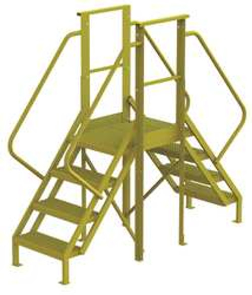 TRI-ARC 7CY77 CROSSOVER LADDER 4 STEP 50 IN SPAN,SERR