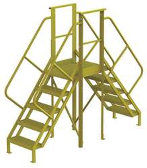 TRI-ARC 7CY81 CROSSOVER LADDER 6 STEP 30 IN SPAN,SERR