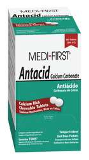 MEDI-FIRST 80213 MF ANTACID TABS 250/BX