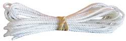 ANNIN FLAGMAKERS 803506 BRAIDED HALYARD 3/8 IN.DIA WHITE