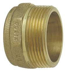NIBCO 804 2 DWV ADAPTER CAST BRONZE C X MNPT 2 IN