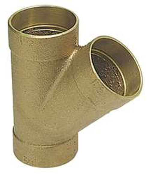 NIBCO 810R 2X2X11/2 REDUCING WYE CAST BRONZE C X C X C