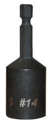 SAMMYS 8113910 #14 NUT DRIVER HEX 5/8 IN BLACK STEEL